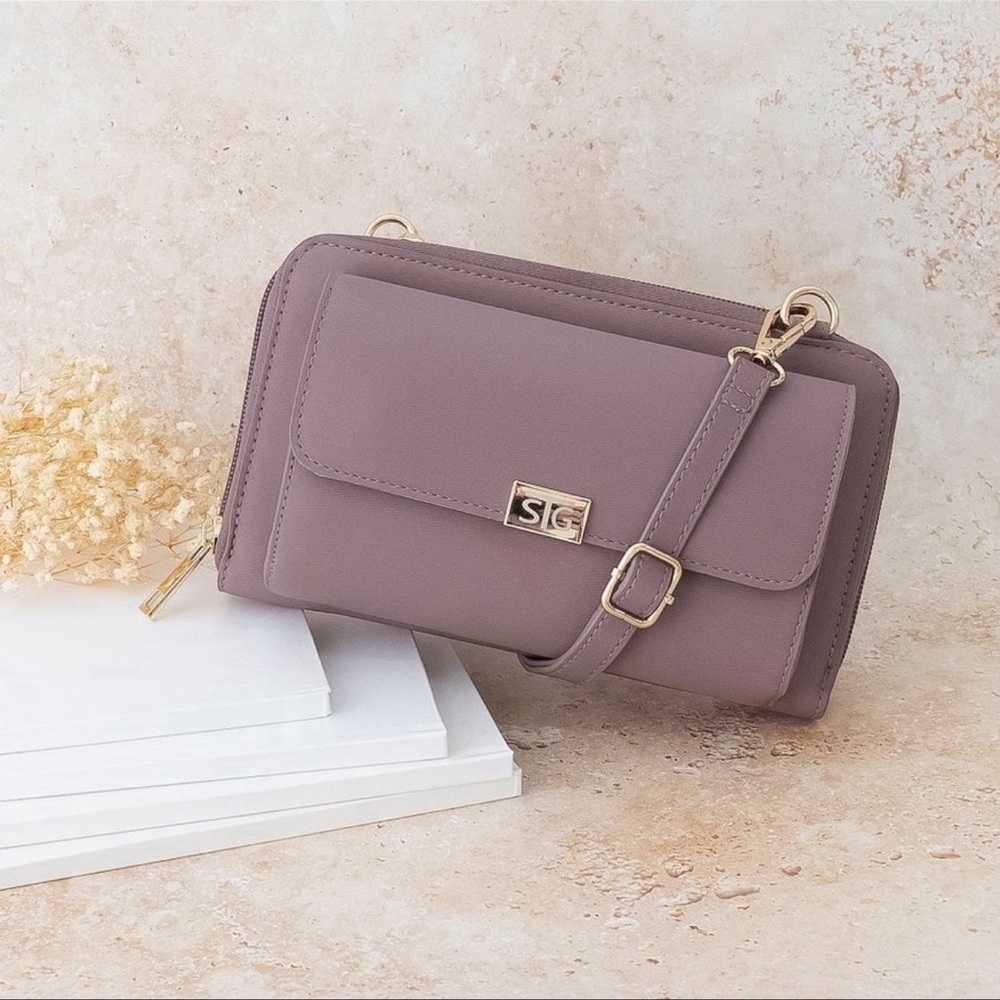 🆕🌿🩶STG: “MIST GREY” Smart Thinking Touch Screen Purse •SEE VIDEO•